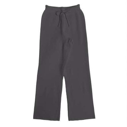LuLaRoe Cozy Carma Pant in Solid Charcoal Gray - view 2