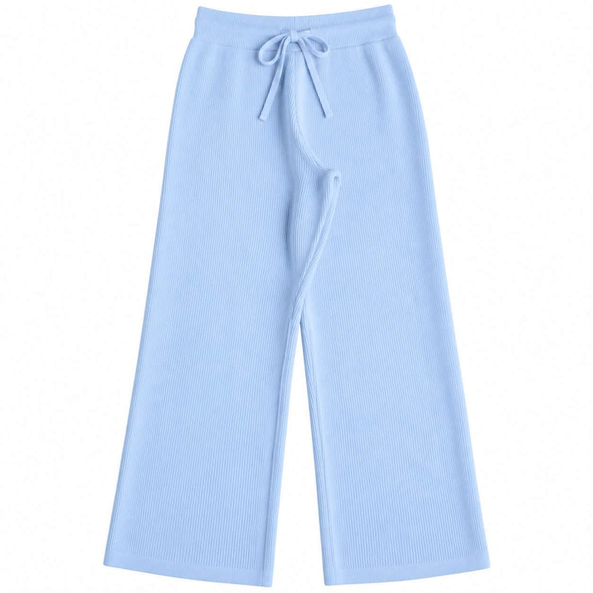 LuLaRoe Cozy Carma Pant in Solid Powder Blue - view 2