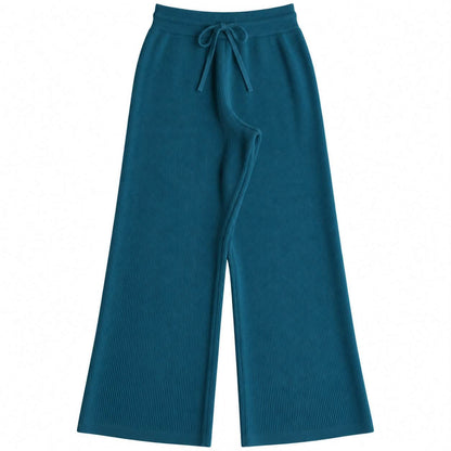LuLaRoe Cozy Carma Pant in Solid Deep Teal - view 2