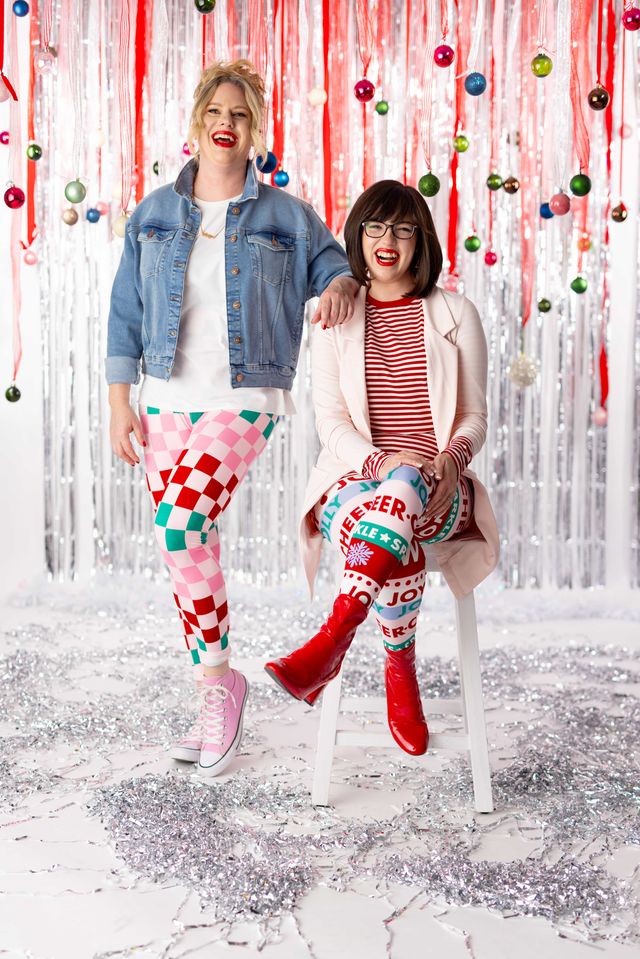 LuLaRoe Holiday Leggings - Holiday Checkmate