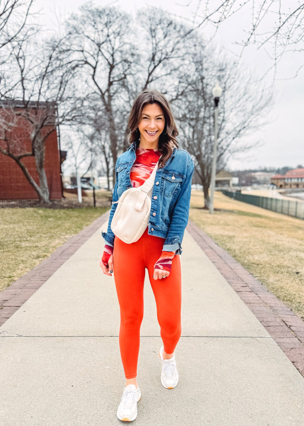 LuLaRoe LuLaRoe Rise Brave Leggings – Electric Flux Swirl 