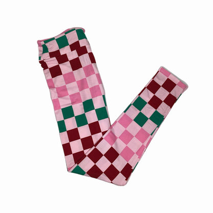 LuLaRoe Holiday Leggings - Holiday Checkmate