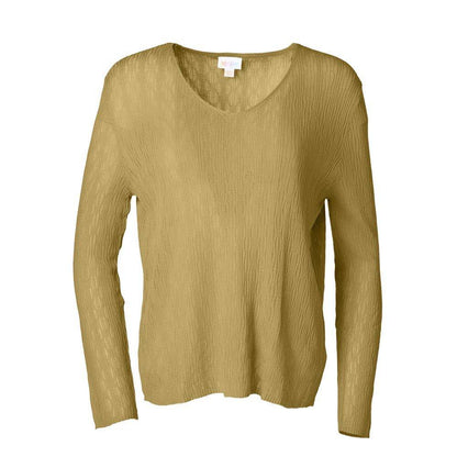 LuLaRoe Maggie Textured Knit Top - Solid Olive Green