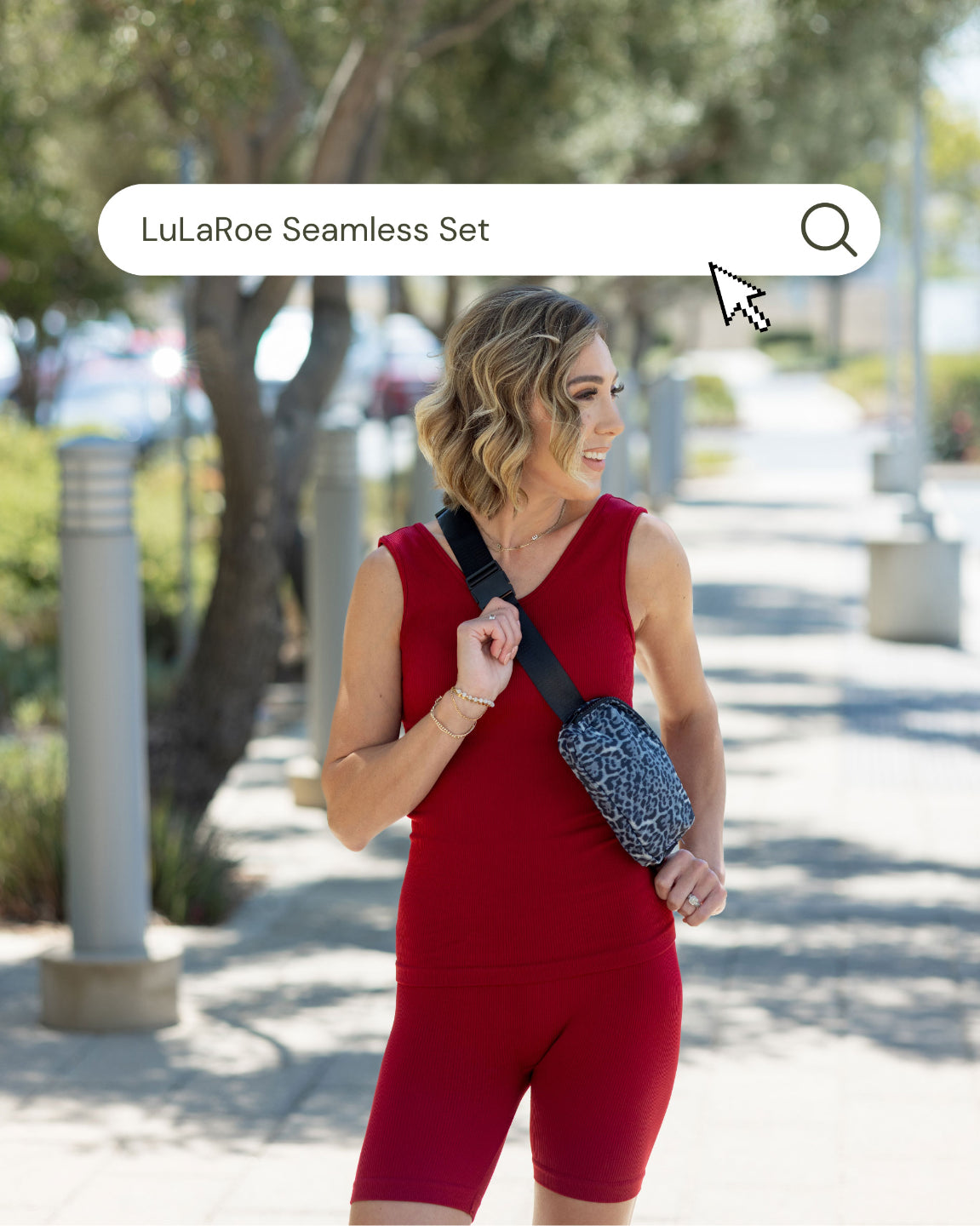 LuLaRoe LuLaRoe Seamless Tank - Solid Crimson Core 