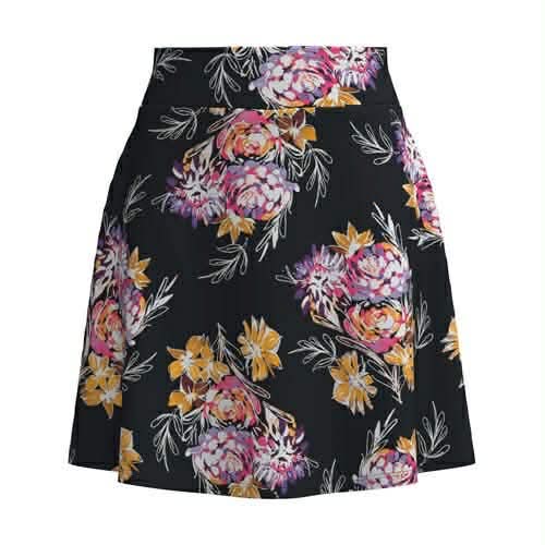 LuLaRoe LuLaRoe Eileen Skort - Midnight Blossom Garden 