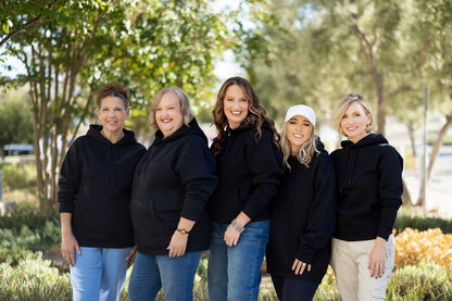 LuLaRoe Happy Hoodie - Solid Black