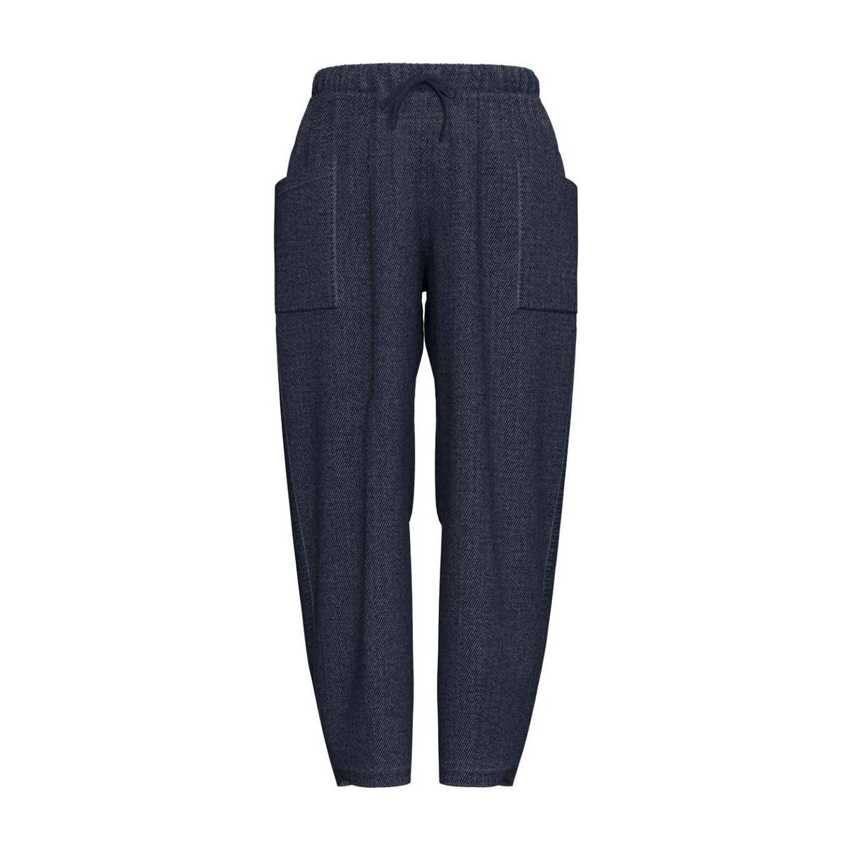 LuLaRoe Brindley Indigo wash women's barrel-leg pull-on pants - product photo 2