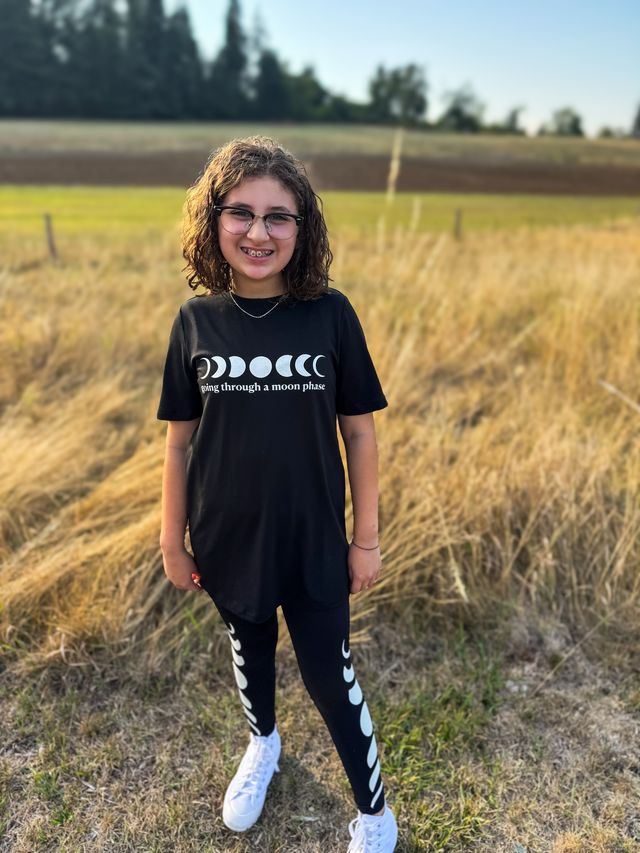 LuLaRoe Halloween 2025 - Rivkah Top - Going Through A Moon Phase