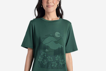 LuLaRoe Rivkah Top - Evergreen Summit Escape