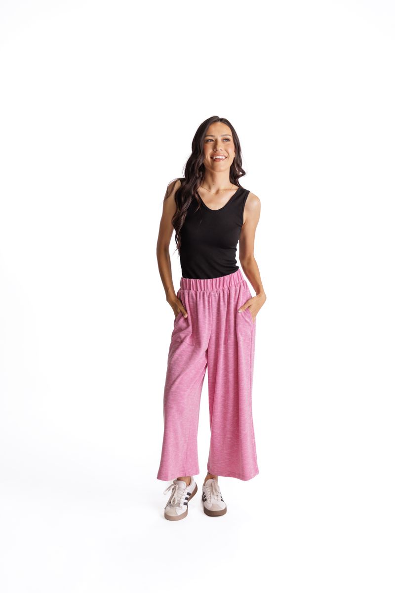 LuLaRoe Justine Pant - Solid Raspberry Orchid