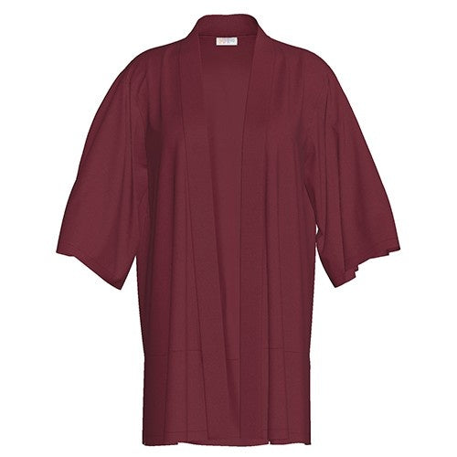 LuLaRoe Aurora bell sleeve kimono in solid crimson red