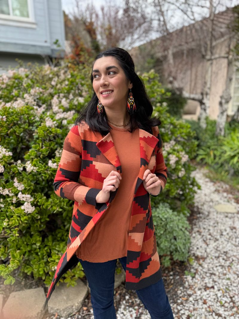 LuLaRoe LuLaRoe Laura Cardigan - Canyon Mosaic 