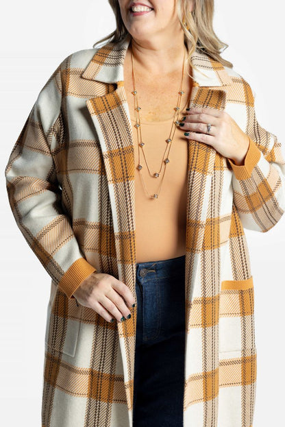 LuLaRoe Laura Cardigan - Honeyed Windowpane