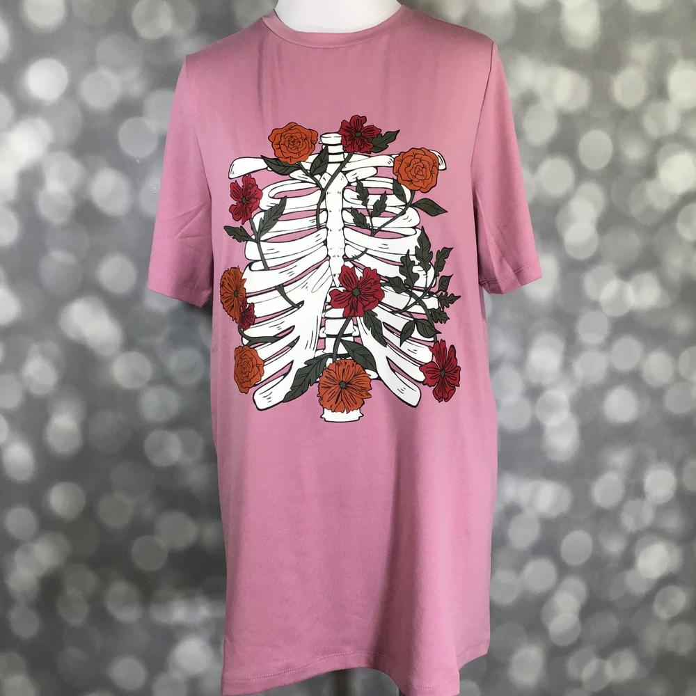LuLaRoe Halloween 2025 - Rivkah Top - Love in Bones