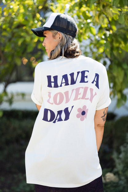 LuLaRoe Rivkah Top - Have a Lovely Day
