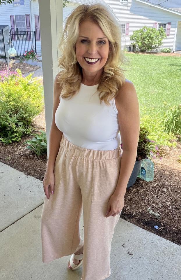 LuLaRoe Justine Pant - Solid Ballet Pink
