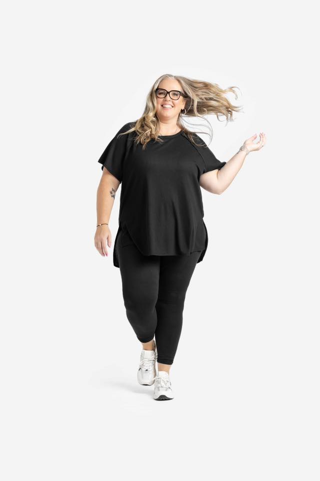 LuLaRoe Melanie - Solid Black 