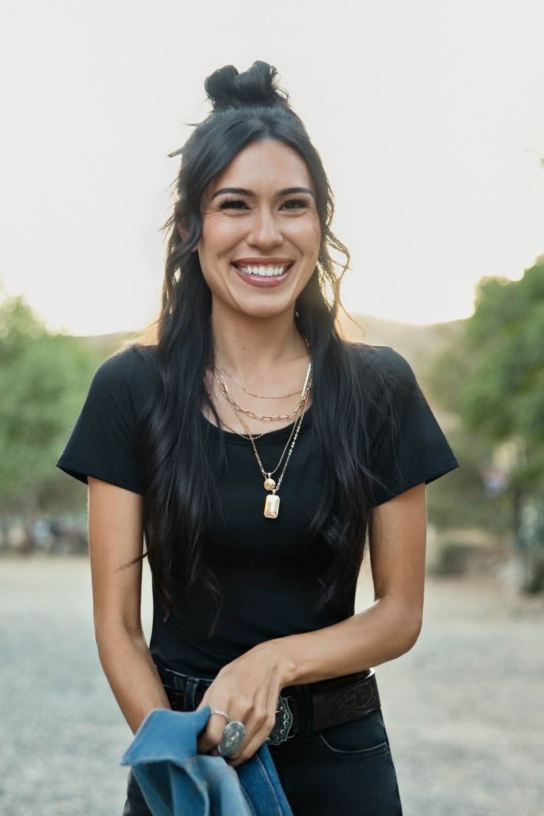 LuLaRoe Lani Scoop Neck Top - Solid Black