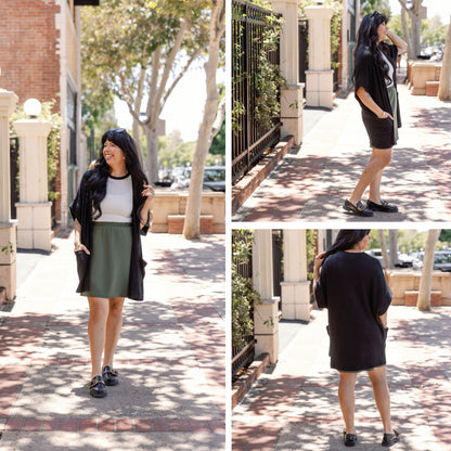 LuLaRoe Jimae Sweater Cardigan - Solid Black