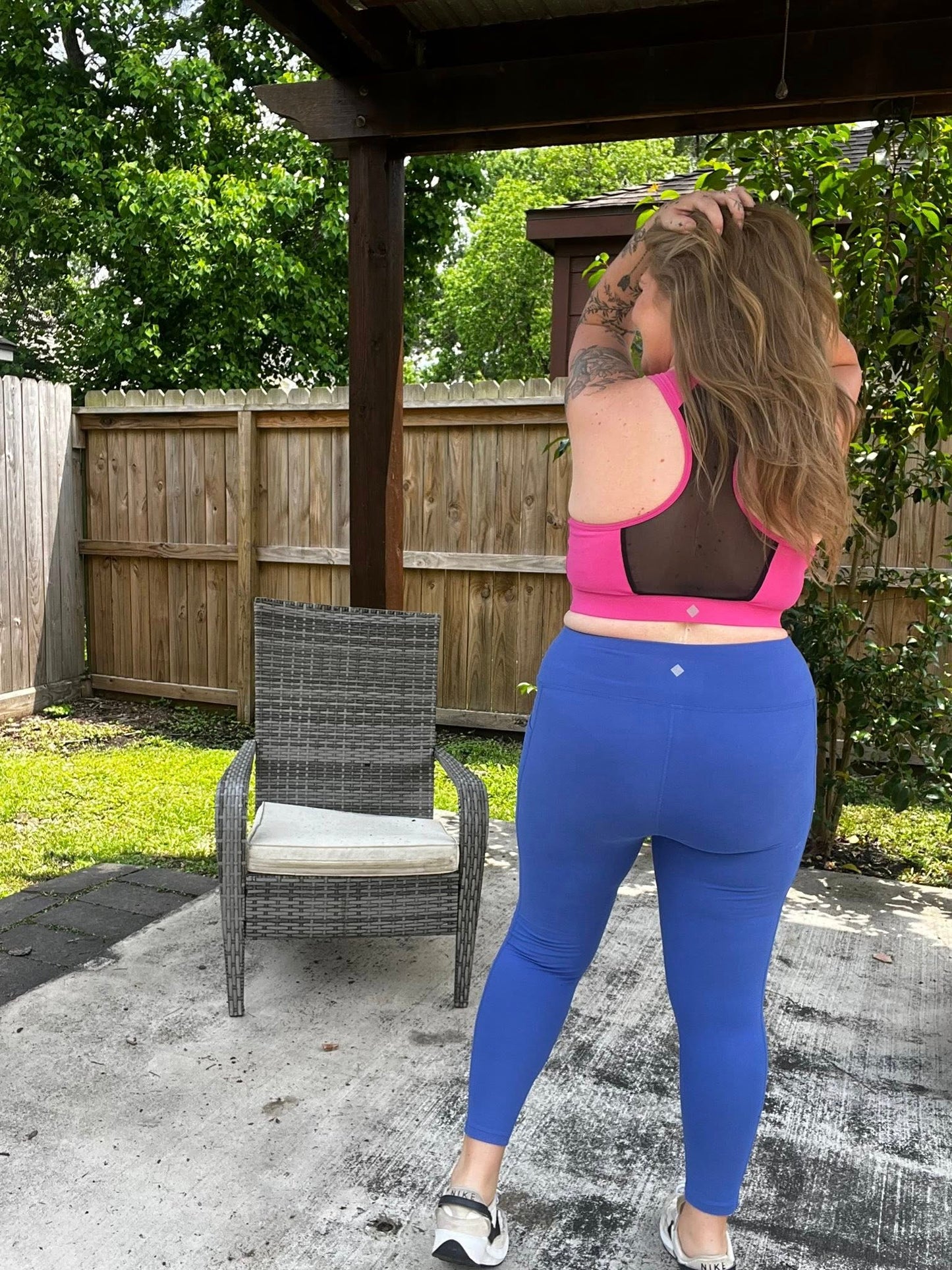 LuLaRoe LuLaRoe Rise Brave Leggings - Solid Dazzling Blue 