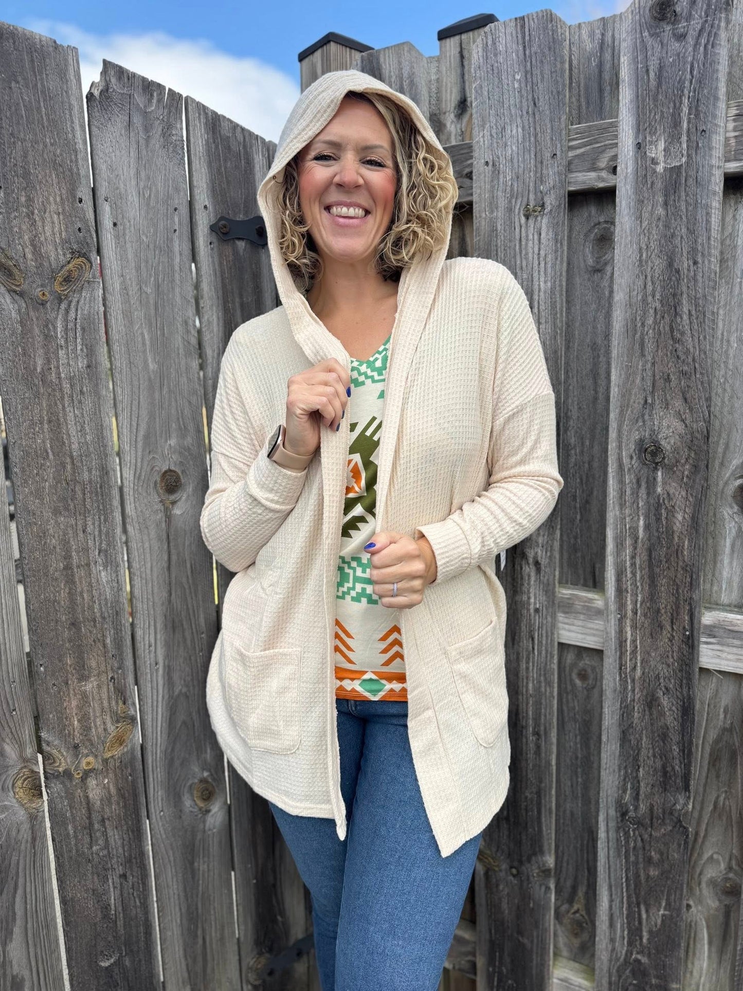 LuLaRoe Cozy Mackenzie Cardigan - Solid Soft Cream