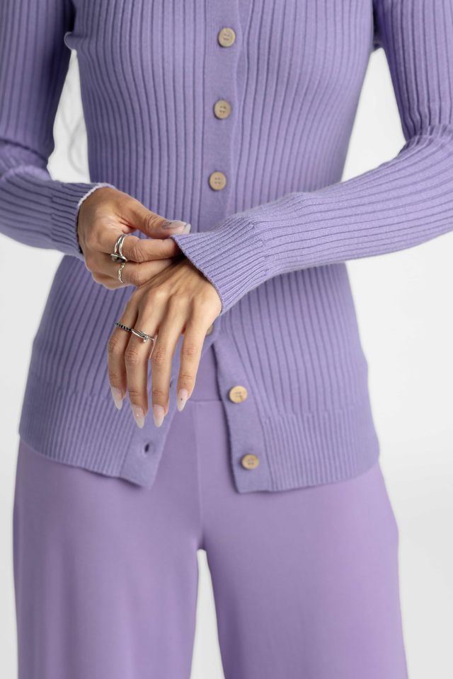 LuLaRoe LuLaRoe Becky Cardigan - Solid Lavender 