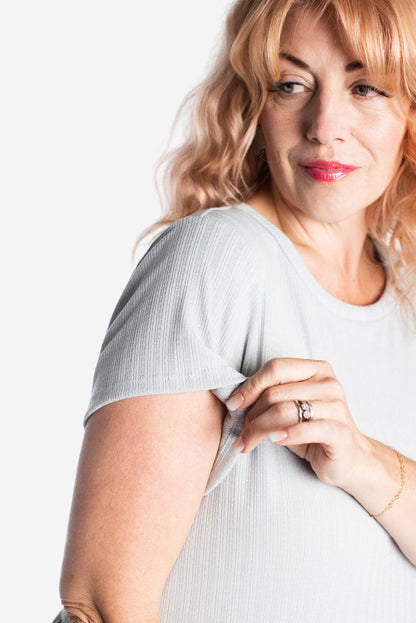 LuLaRoe Ariel Tiered Dress - Solid Misty Sage