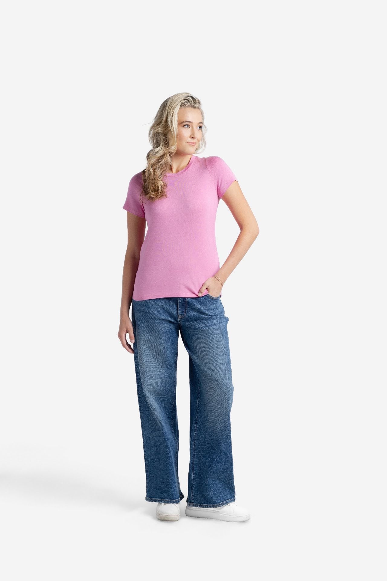 LuLaRoe Essential Tee - Solid Petal Pink