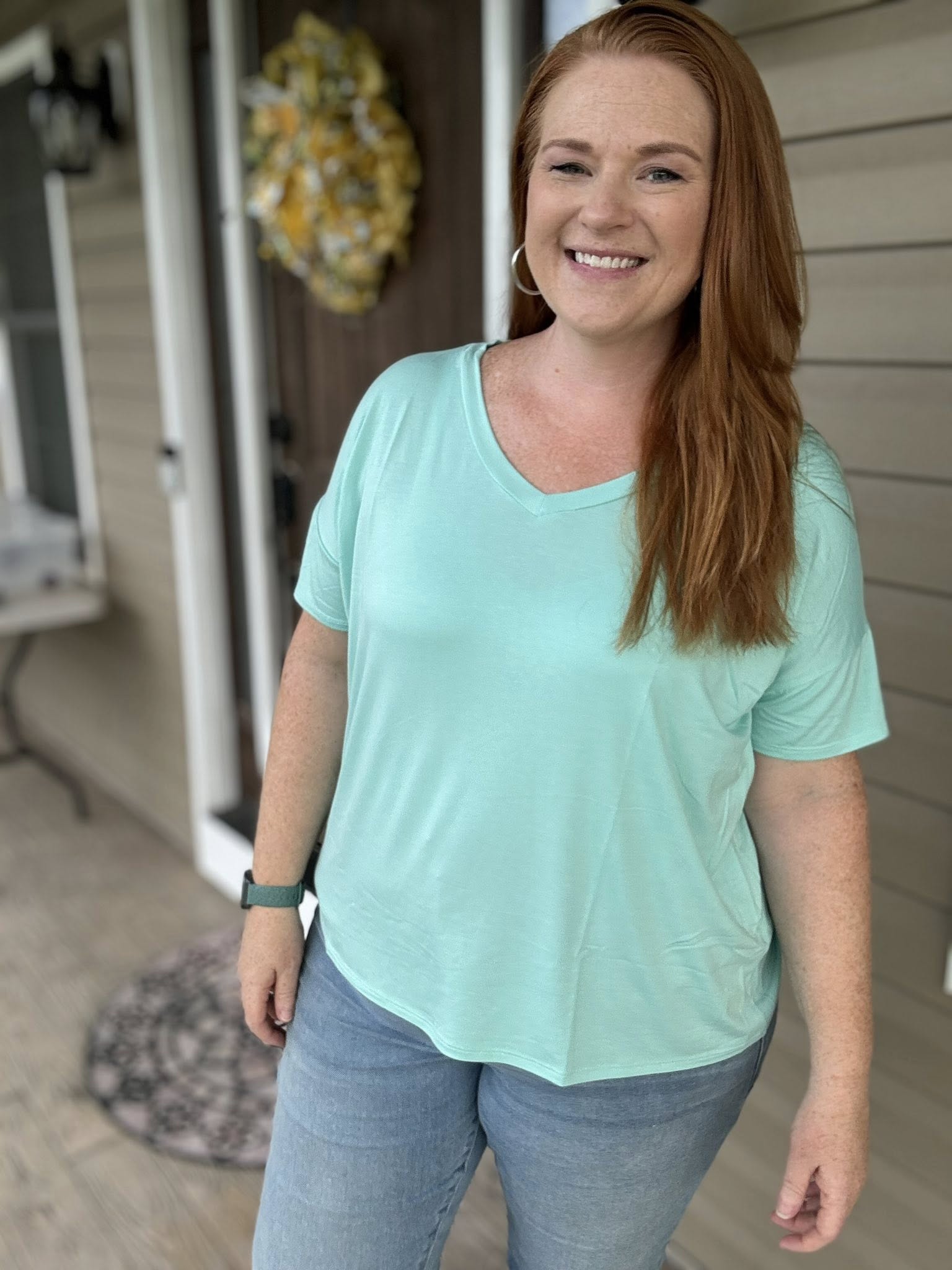 LuLaRoe Lisa - Solid Green Mint LT 740 