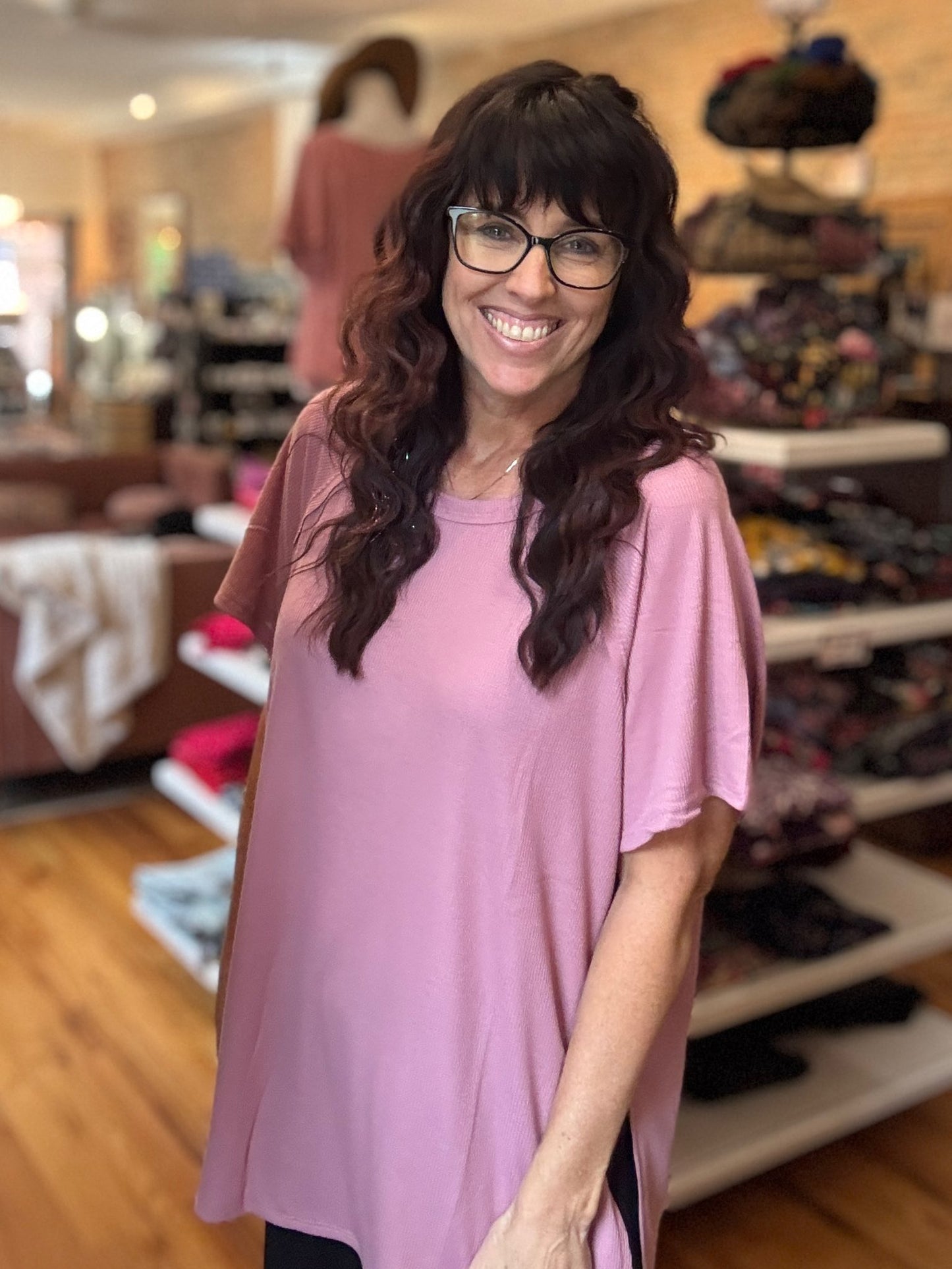 LuLaRoe Melanie - Solid Lilas Mauve 