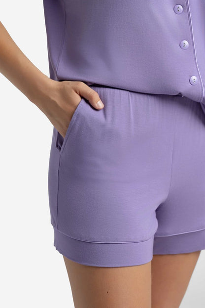 LuLaRoe Candy PJ Set - Solid Lavender Mist
