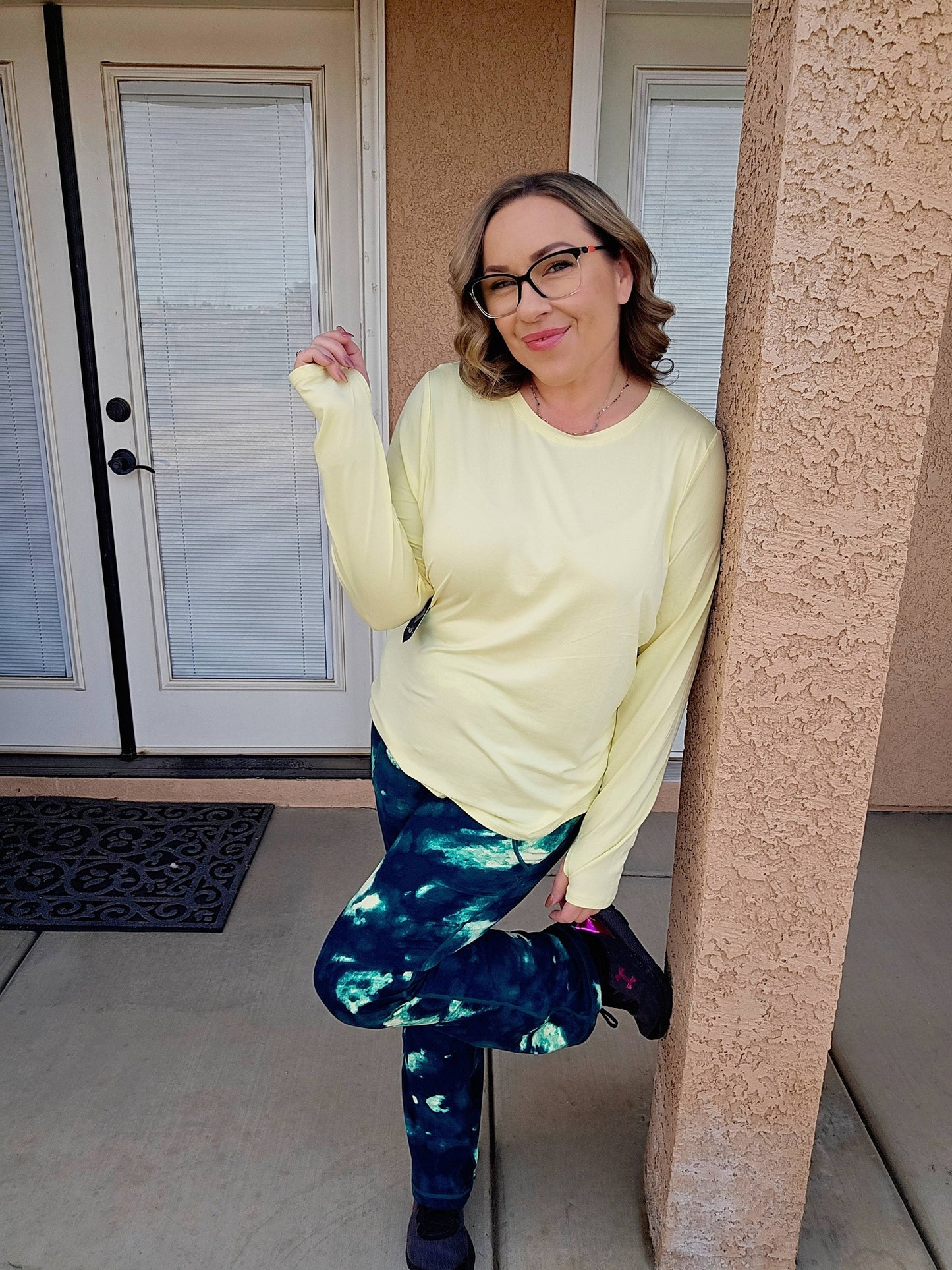 LuLaRoe LuLaRoe Rise Limitless Top - Solid Soft Citron 