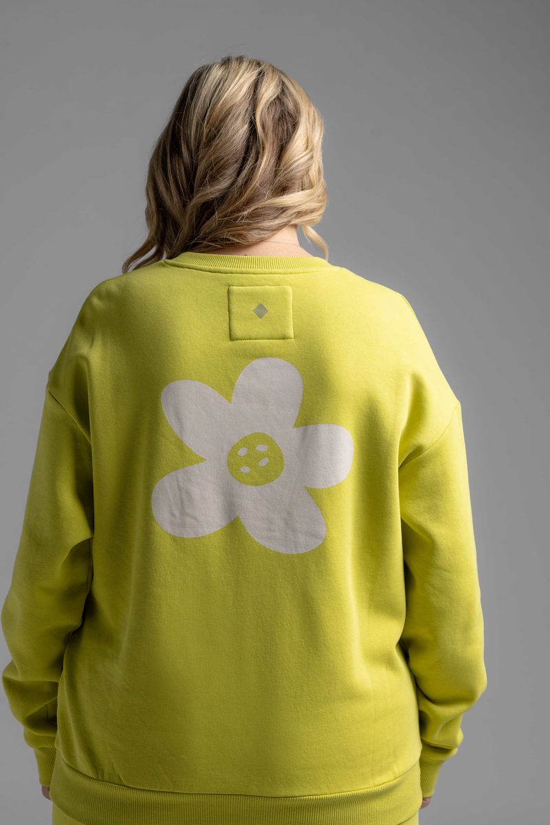 LuLaRoe LuLaRoe RISE Reset Pullover – Citrus Bloom Statement 