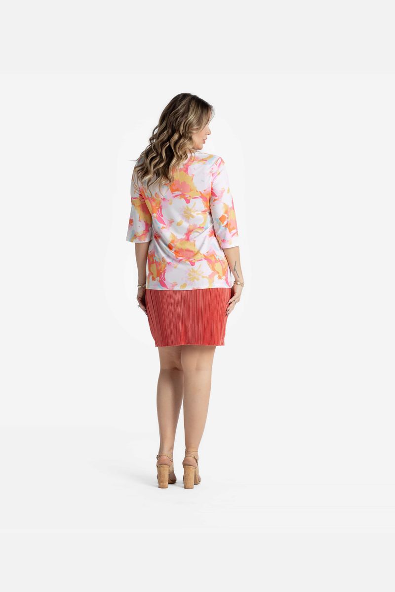 LuLaRoe LuLaRoe Eden Top - Sunset Splash Abstract 