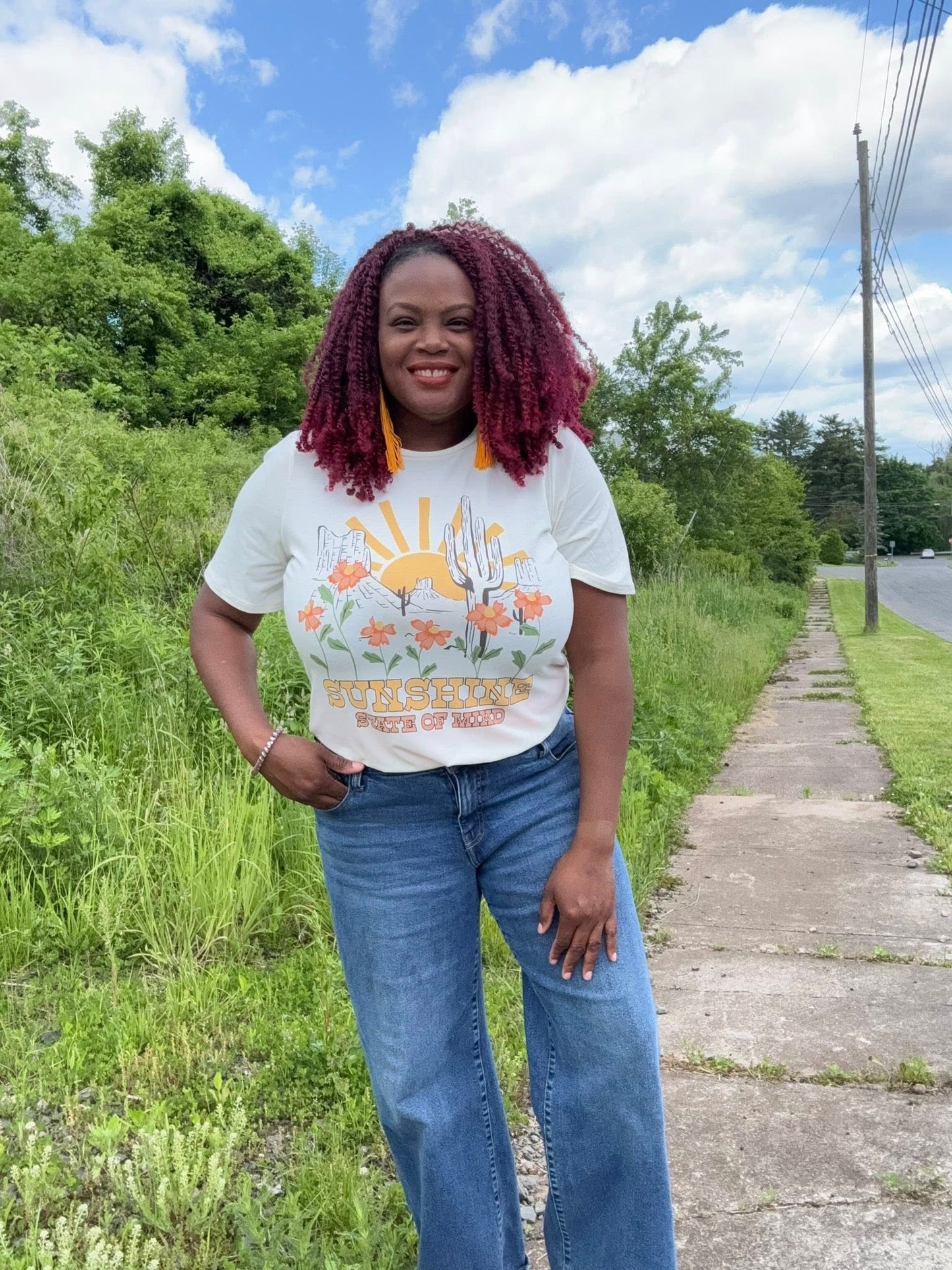 LuLaRoe Rivkah Top - Sunshine State of Mind