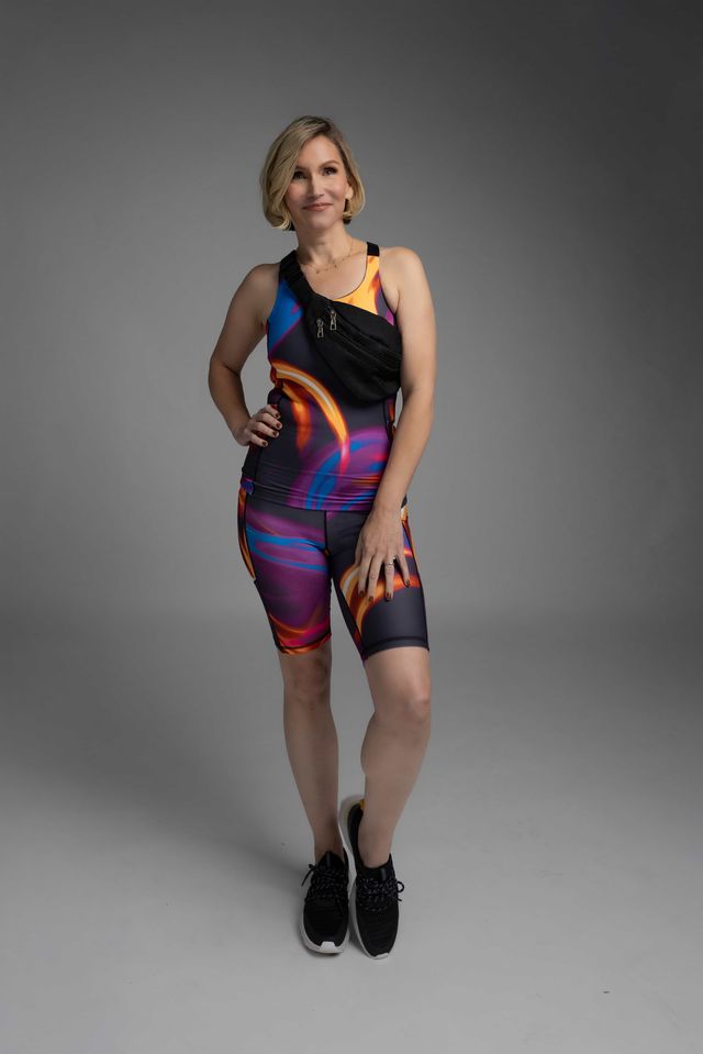 LuLaRoe LuLaRoe Rise Dynamic Tank - Cosmic Energy 