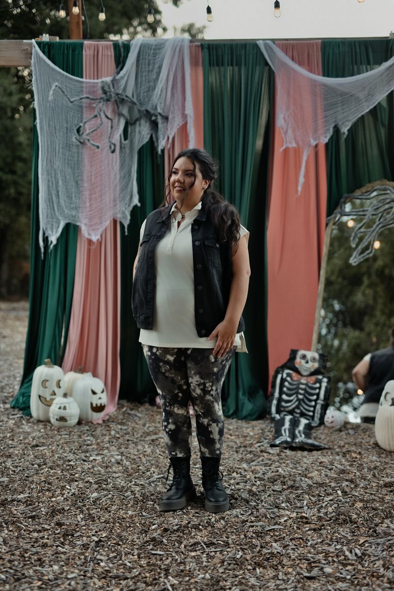 LuLaRoe 2026 Halloween Leggings – Black, Charcoal & Ivory Tie-Dye