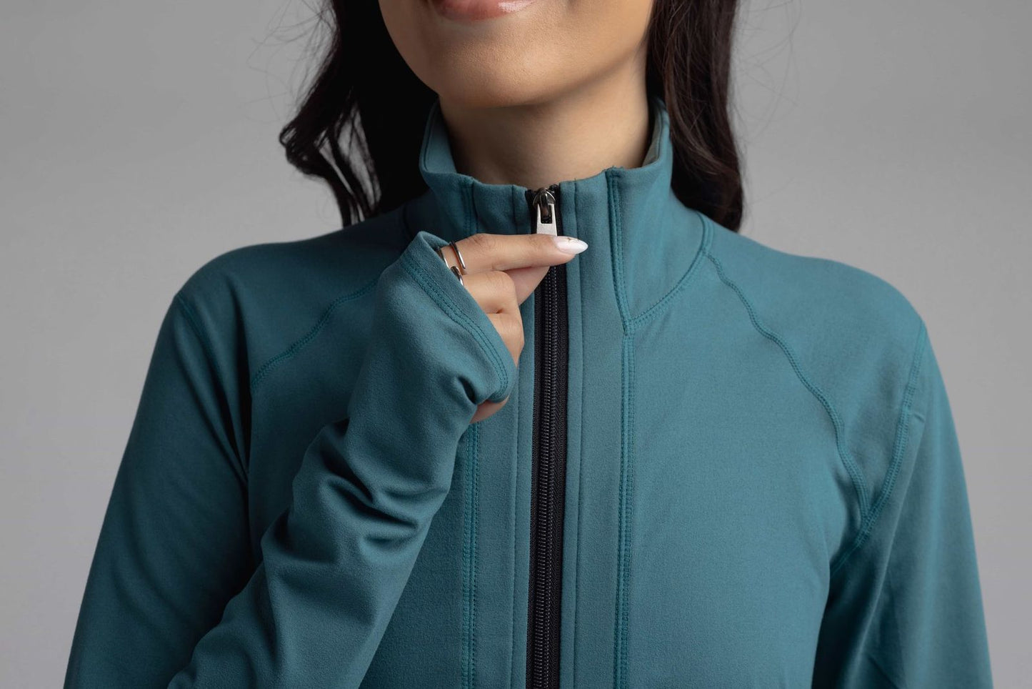 LuLaRoe LuLaRoe RISE Bold Yoga Jacket – Solid Grenadine Red 