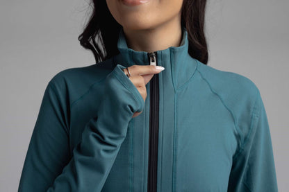 LuLaRoe LuLaRoe RISE Bold Yoga Jacket – Solid Grenadine Red 