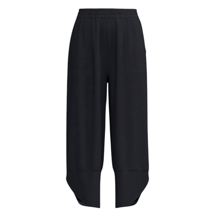 LuLaRoe Wendy Easy Barrel Pull-On Pant in Solid Black, alternate product view