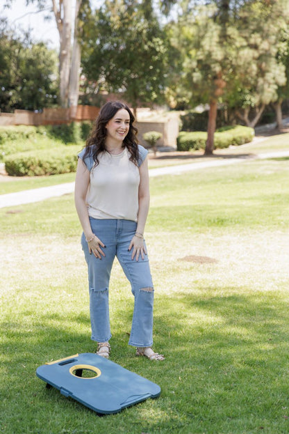 LuLaRoe Ashley Raglan T - Solid Coastal Mist