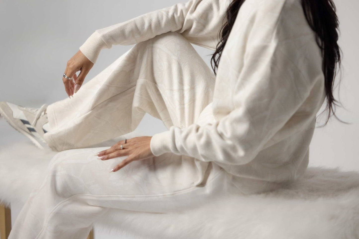 LuLaRoe LuLaRoe RISE Reset Pullover – Ivory Whisper Camo 