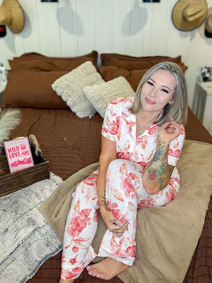 LuLaRoe LuLaRoe Valentine Serene Set - Peach Blossom Whisper 