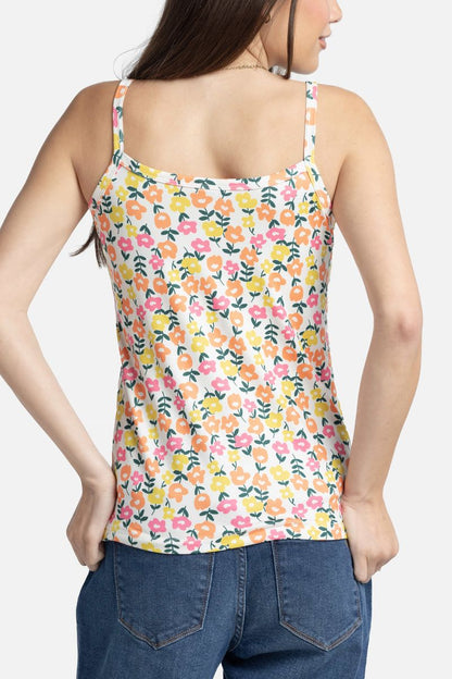 LuLaRoe LuLaRoe Essential Cami Set – Solid Petal Pink & Retro Meadow Floral 