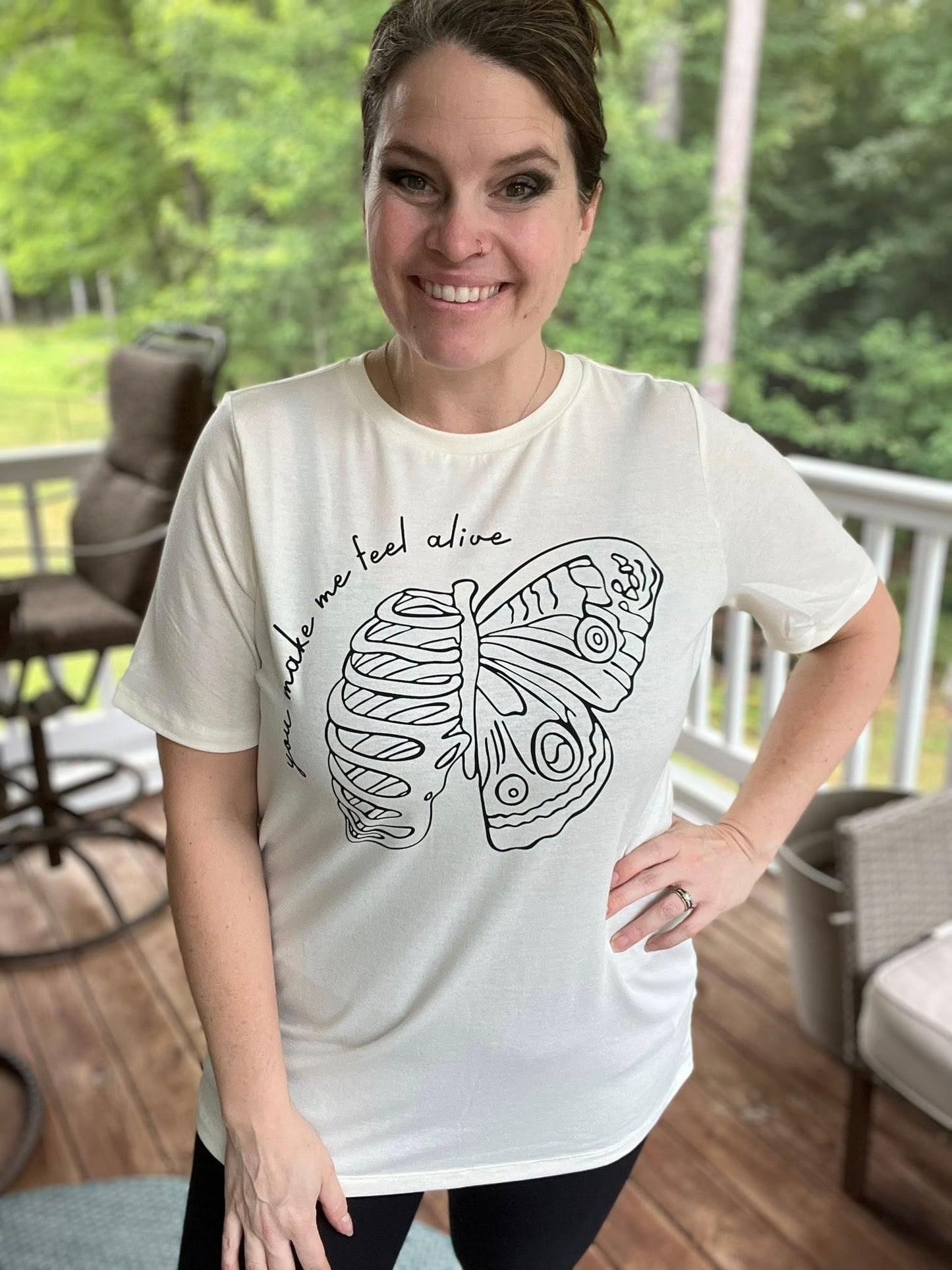 LuLaRoe Halloween 2025 - Rivkah Top - You Make Me Feel Alive