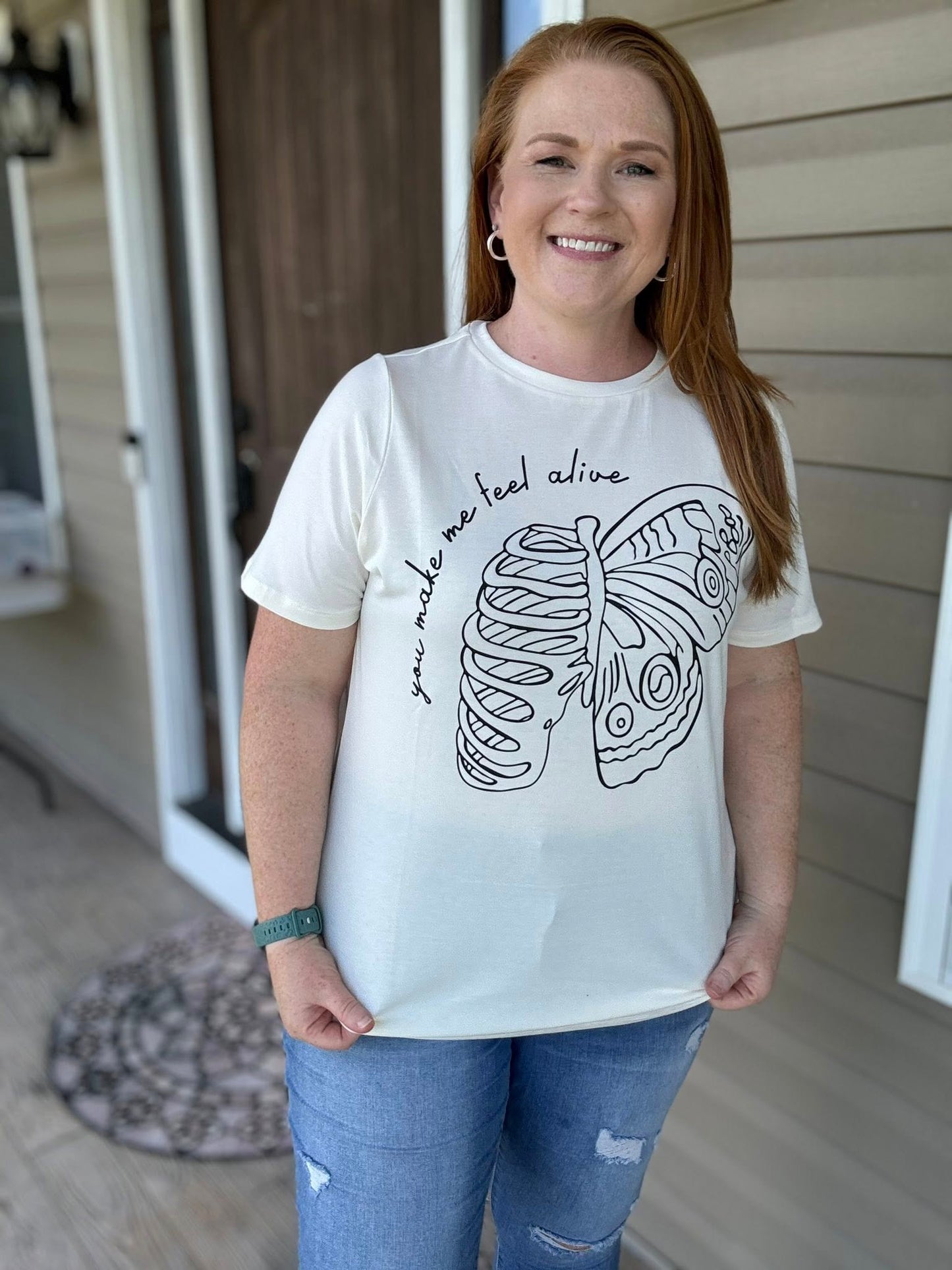 LuLaRoe Halloween 2025 - Rivkah Top - You Make Me Feel Alive